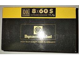 18 Patronen 8x60S