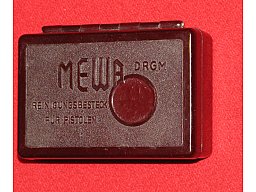 Sehr seltenes Putzzeug, MEWA DRGM REINIGUNGSBESTECK FÜR PISTOLEN