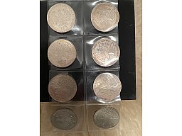 Silber Münzen alte 10 DM Sonderprägungen von 1987 bis 1996
