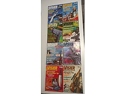 8x Visier Heft Waffenmagazin von 1996 Sig CZ Flinte Messer Revolver Walther HK