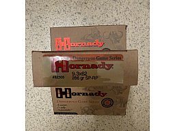 3 Schachteln Hornady 9,3x62 SP-RP 18,5g/286grs. UVP pro Schachtel 139€