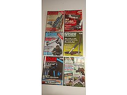 6x Visier Heft Waffenmagazin von 1998 Sig CZ Flinte Messer Revolver Walther HK Anschütz Winchester