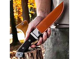 Jagdmesser / Bowiemesser Outdoor Camping Angel Messer Rostfrei