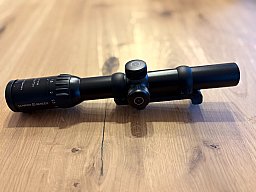 Schmidt & Bender Zenith 1,1-4 x 24 - Leuchtabsehen und Blaser Sattelmontage