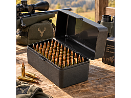 Munitionsbox für 50 Patronen – für .243 Win, .308 Win, 6.5 Creedmoor, 8x57 u. v. m.