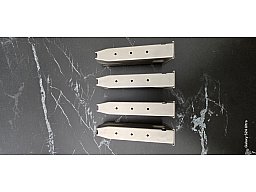 4 Magazine für Beretta 92 / 92FS – 9 mm Para – 15 Schuss – Metallboden
