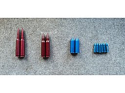 Konvolut Pufferpatronen A-Zoom .308 Win, 6,5×55, .22 LR und weitere
