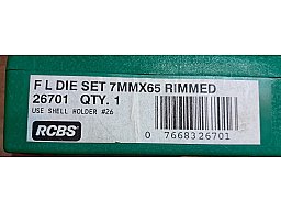 7x65R RCBS Langwaffenmatrizensatz Full Length Rifle 2-Die-Set
