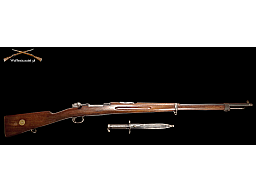 Schwedenmauser M96 inkl. Bajonett in 6,5x55SE