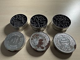 Rarität ! 500 Punktkugeln DDR 4,4mm Schönebeck für Haenel etc.