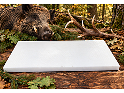 Kunststoff-Schneidbrett 40x100 cm, 4 cm dick, neuwertig