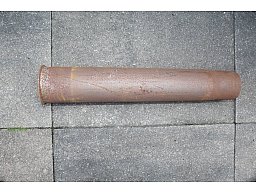 Flak 8.8 flak 18 stahl hülse ,markiert; ck 1941 waa (nr U)