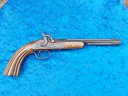 Achtung Sammler sehr schöne VL Perkussion Duellpistole AMR Spain Cal. 12 mm no Teile 98