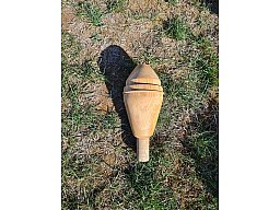 Panzerfaust Kopf aus Versuchsanstalt Holz