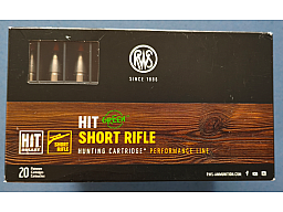 RWS Hit Short Rifle .308 Win. 150 grain -100 Patronen-