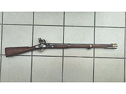 Unbek. originales Steinschlossgewehr deut. franz. Kadettengewehr defekt / Bastler