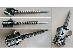 Schlösschen komplett - Modell 98 mit seitlicher Sicherung inkl. Schlagbolzen