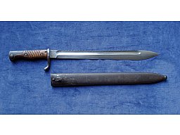 Deutsches Seitengewehr M 98/05 n.A. mit Säge - Kammerstück - L 16