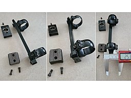 Schwenkmontage SM / Brückenschwenkmontage für Modell 98 - Ringe: 25,4 mm / 1"