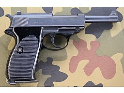Pistole P 38 Dienstwaffe Militärpistole Carl Walther P38 Kal. 9 mm Luger Bj. 1969, sehr schön!