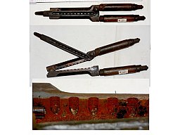 professionelle Kugelzange 19. Jahrhundert, 9 mm