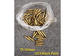ca. 75 Stück leere Hülsen .223 Black Pack für Wiederlader
