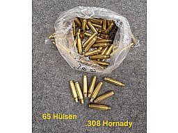 ca. 65 Stück leere Hülsen .308 Hornady für Wiederlader