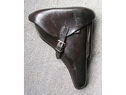 Pistolentasche Koffertasche für Pistole 08 P08 Carl Heinichen Dresden 1938 WaA nicht P08 PPK Hsc