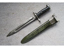 Bajonett Seitengewehr für US Garand M1 Hersteller UC Utica Cutlery Company 2WK Fertigung nicht Carbi