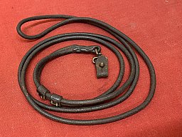 Original Lederfangriemen für Pistole P08 – Erster Weltkrieg
