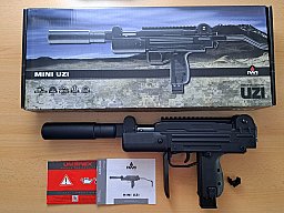 IWI Mini UZI Luftpistole von Umarex – 4,5 mm, Federdruck