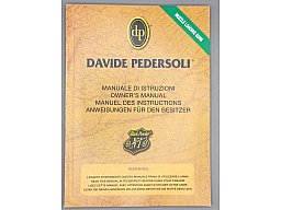 Davide Pedersoli Bedienungsanleitung – Muzzle Loading Guns