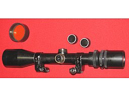 ZF / Zielfernrohr, ein Russisches 3 - 9 x 38 mit zwei ( 2 ) ! Absehen und Montage