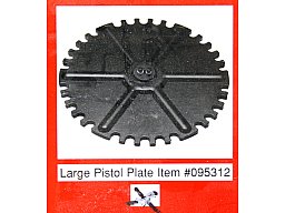 1x HORNADY #095312 CASE FEEDER PLATE LARGE PISTOL | AmmoPlant Hülsenzuführplatte 38 357 Mag 40 44 45
