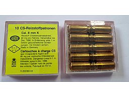 CS-Gaspatronen Kal.8mm(600 Bar)vom Qualitätshersteller Wadie
