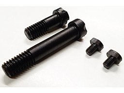 Schrauben Set Mauser K98 2x Systemschraube / Kastenschraube (kurz/lang) 2x Sicherugschraube