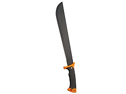 Machete Bolo 38/53cm - Stahl - mit Scheide, ABS-Griff, Orange / Schwarz