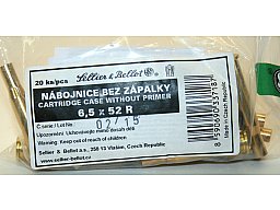 20 Stück S&B | Sellier&Bellot Wiederladehülsen S+B 6,5x52 R | NEU Messing Boxer o. Zünder #V337182