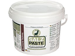 2kg Salzpaste - Wildlockmittel pastös / streichfähig mit Eimer | TRÜFFELgeschmack Kirrung, Salzlecke