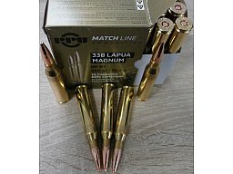 Munition PPU 338 LM Matchline HP 250gr