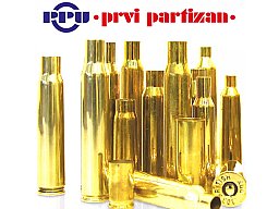 50 Stück > NEUE PPU / PrviPartizan Langwaffenhülsen .22 HORNET (Boxerzündung) / Unprimed Brass #C193