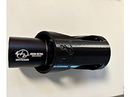 Schalldämpferhalter Prechtl magnetisch schwarz Ø65mm