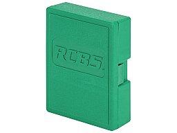 RCBS 9889 Original DIE STORAGE BOX | Matrizen Aufbewahrungsbox Kunststoff Schachtel 3-DIES GREEN NEU