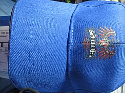 -10 % GOTT MIT UNS-Baseballcap blau