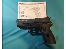 Neuwertige GECO Pistole Mod. 225, Cal. 9mm PAK
