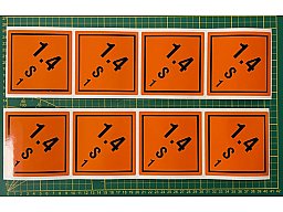 8 - ACHT Aufkleber Gefahrgut MUNITION RCBS Matritze Lyman Lee Munition Dillon Primer
