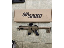 SIG SAUER MPX Co2-Gewehr Desert TAN 4,5 mm Diabolo (P18) inkl. Reddot