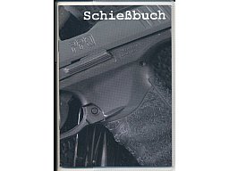Schießbuch | Schiessbuch für Sportschützen mit PVC Schutzhülle - Motiv Walther PPQ Classic