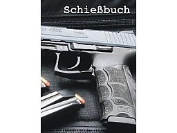 Schießbuch | Schiessbuch für Sportschützen - Motiv Heckler & Koch P30L