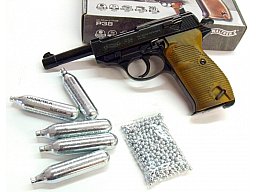 Legenden! Walther P38 * Blow Back * 4,5 mm BB´s * mit Starterpaket